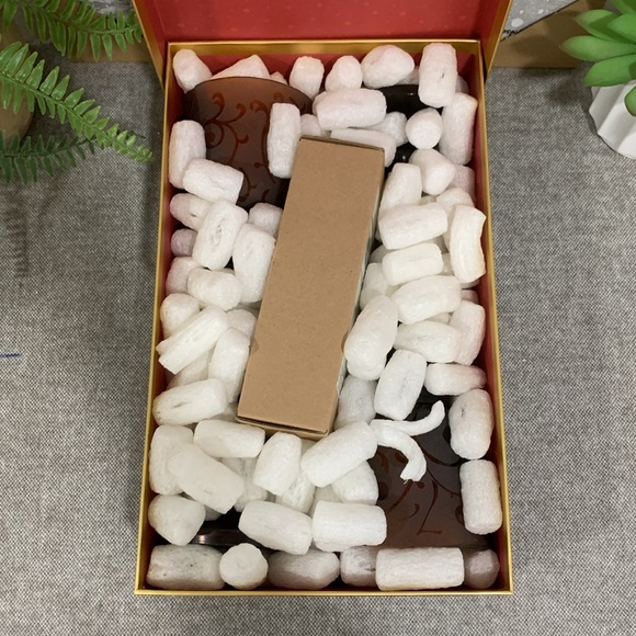 Metal Hurricane, Glass Candleholder with Candles, Set of 2 - Picture 9 of 13